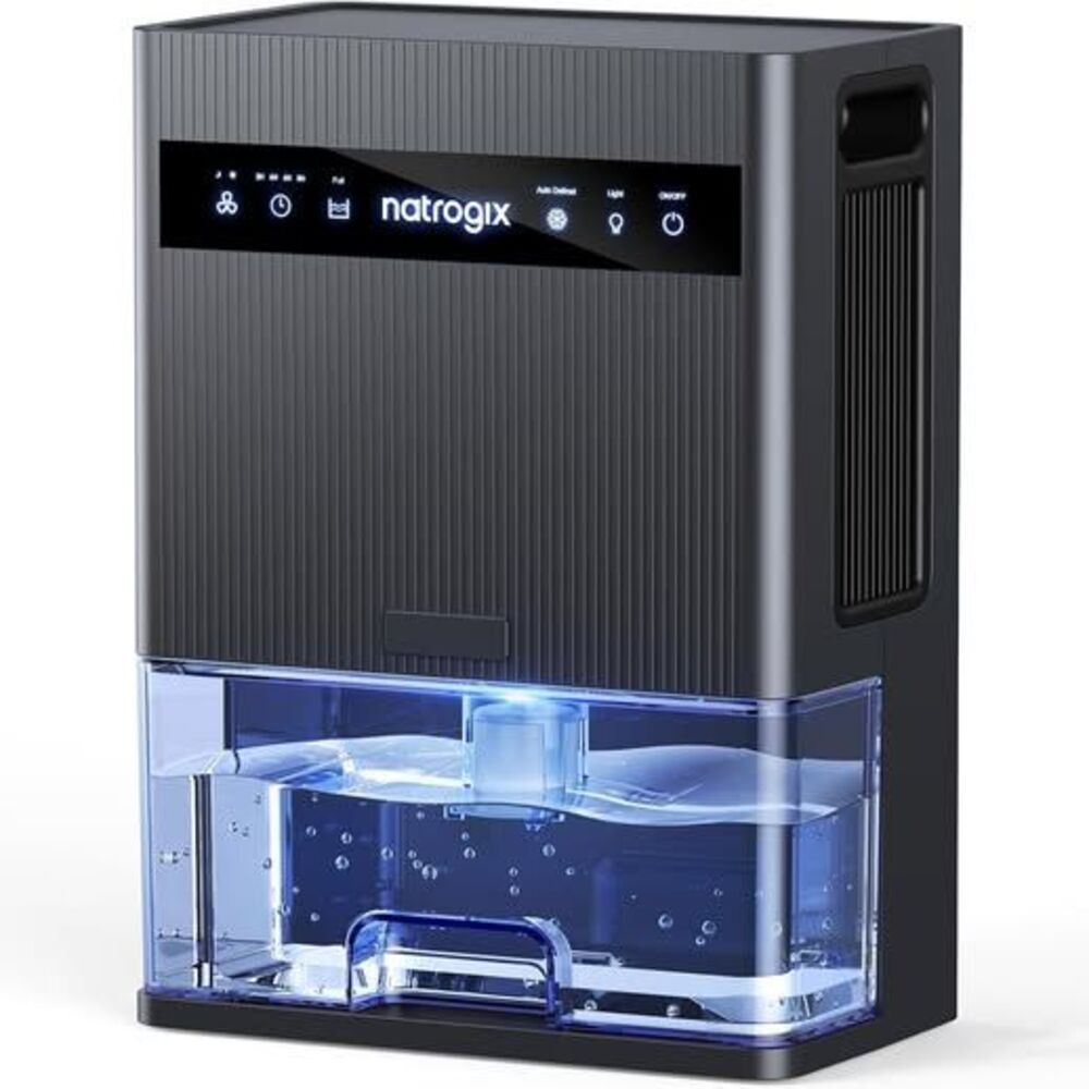 Natrogix 106 OZ Large Capacity Dehumidifier for Home, 1000 Sq. Ft. Coverage